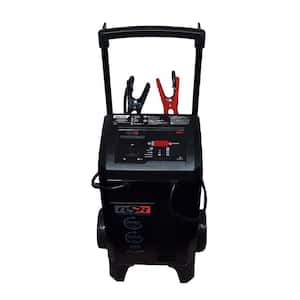 DSR Professional Grade 12 Volt, 250 Amp Fully Automatic Wheeled Battery Charger and Jump Starter