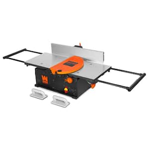 12-Amp 12-in. Spiral Benchtop Jointer with Extendable Cast-Iron Table