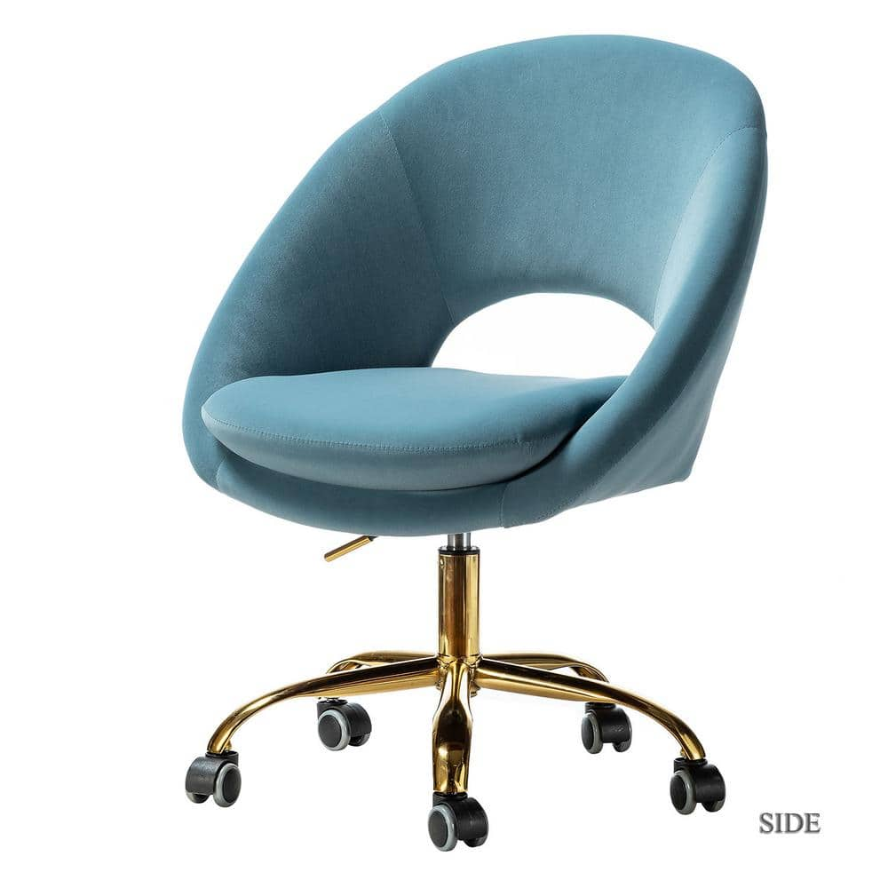 blue modern desk chair