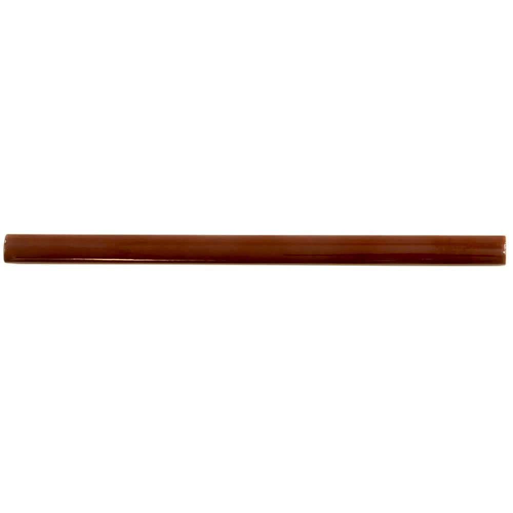 Horizonte 0.5 in. x 8 in. Glossy Caramel Ceramic Pencil Trim Wall Tile Sample price history on PriceWatchPro