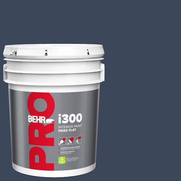 5 gal. #M500-7 Very Navy Dead Flat Interior Paint