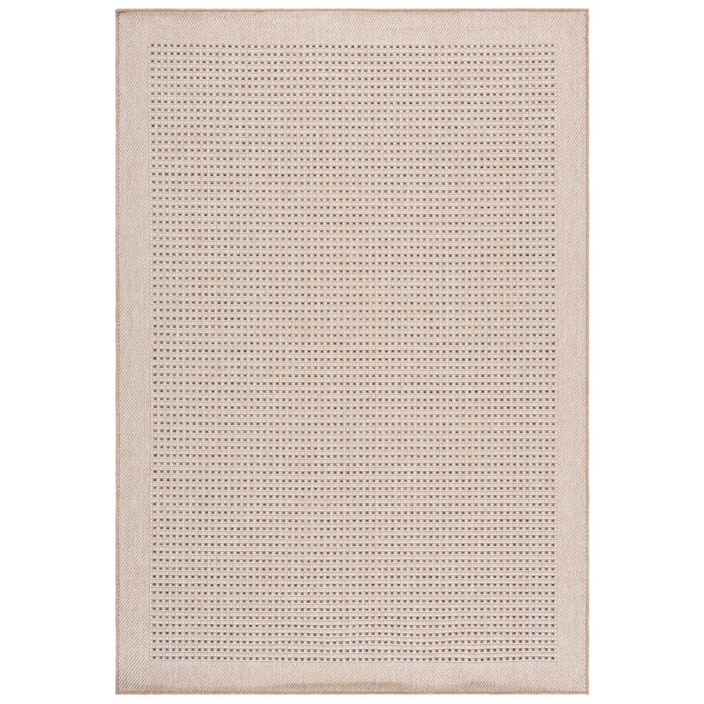 Sisal Performance 8 ft. x 10 ft. Beige/Natural Geometric Checkered Area Rug price history on PriceWatchPro