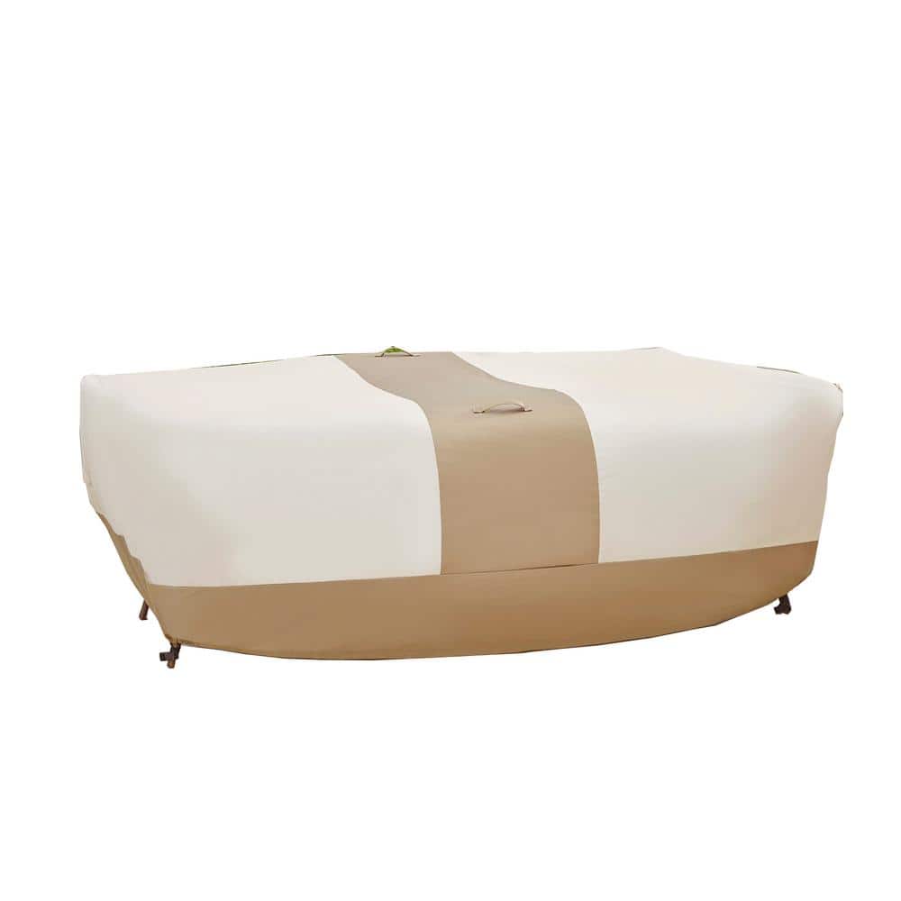 Hampton Bay Ripstop Chat Set Patio Cover