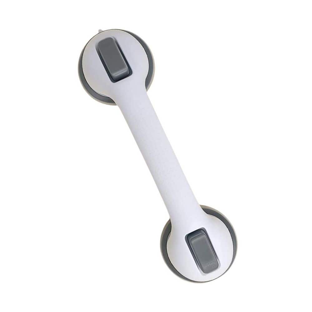 11.5 in. Heavy Duty Shower Grab Bars Suction Cup Handles for Seniors Bathro