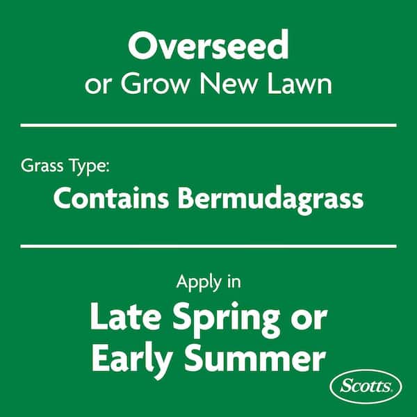 Turf Builder 8 lbs. Grass Seed Bermudagrass with Fertilizer and Soil Improver, Drought-Tolerant