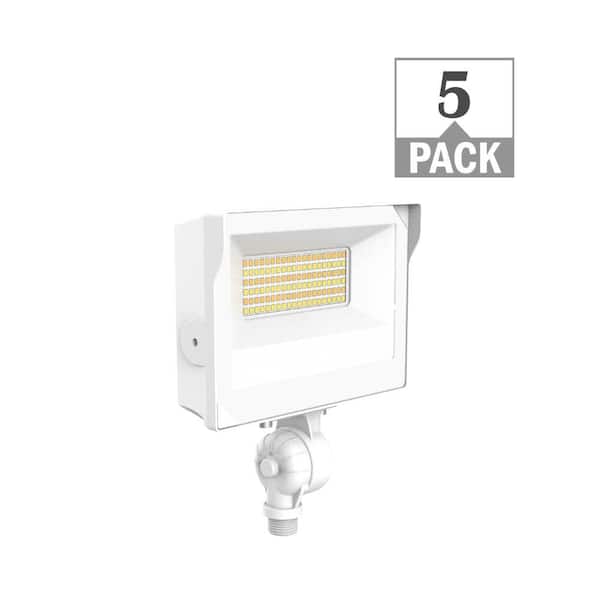 Feit Electric 9 in. Hardwired Outdoor Security Dual Head