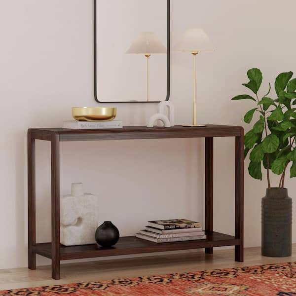 Butler Specialty Company Hanover 48 in. Dark Brown Rectangular Wood Console Table
