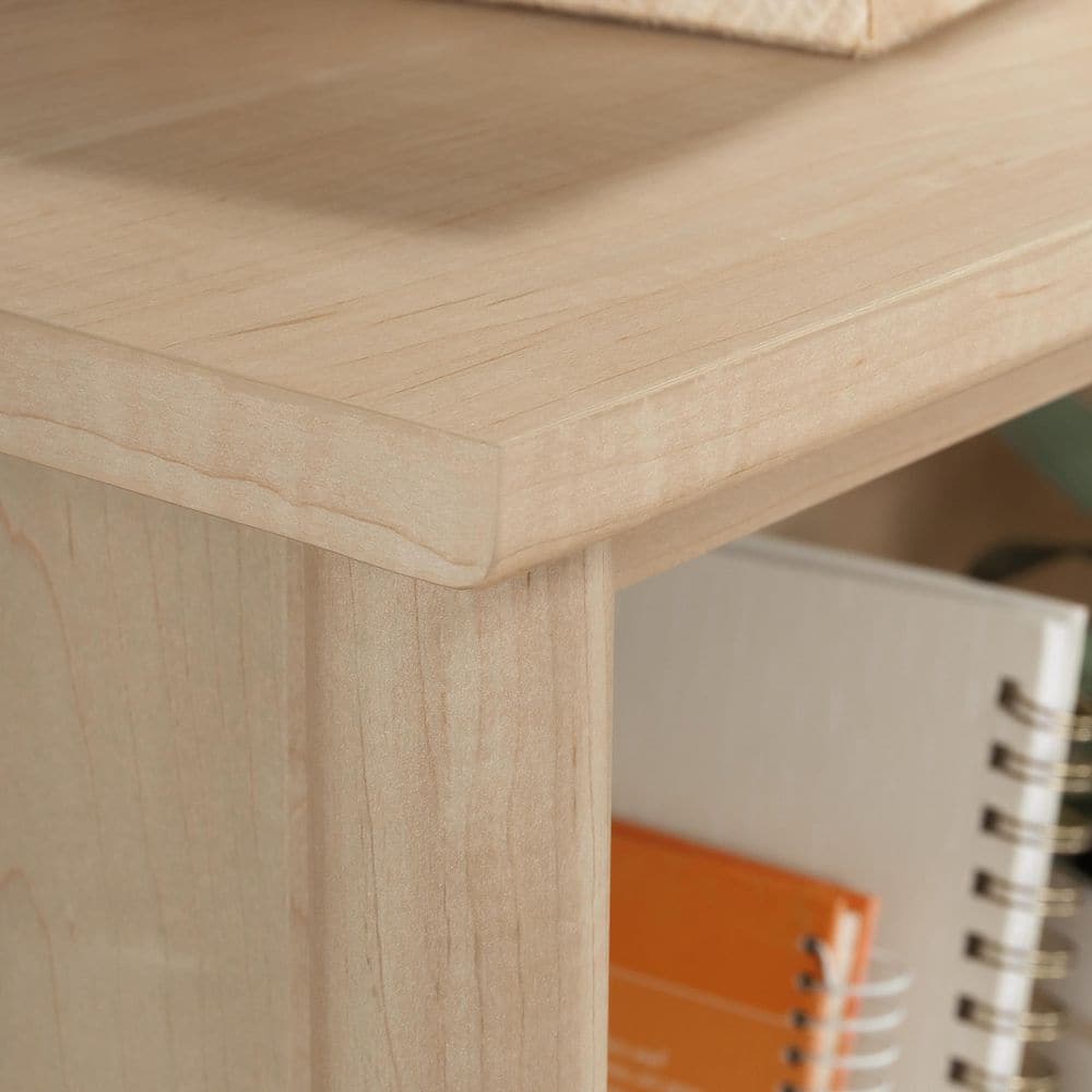Natural Maple 36" Library Hutch with Adjustable Shelf