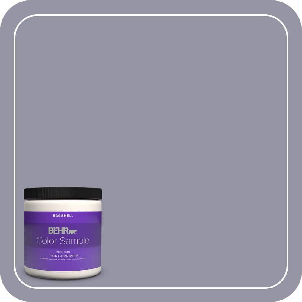 8 oz. #640F-5 Ash Violet Eggshell Enamel Interior Paint & Primer Color Sample price history on PriceWatchPro