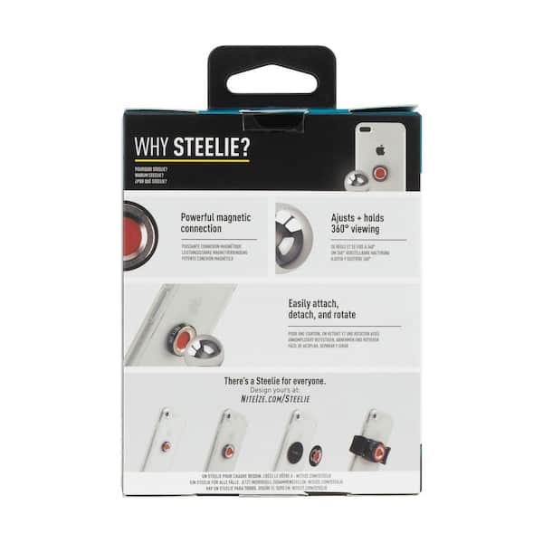 Nite Ize Steelie Magnetic Phone Socket Plus STHDM-11-R7 - The Home