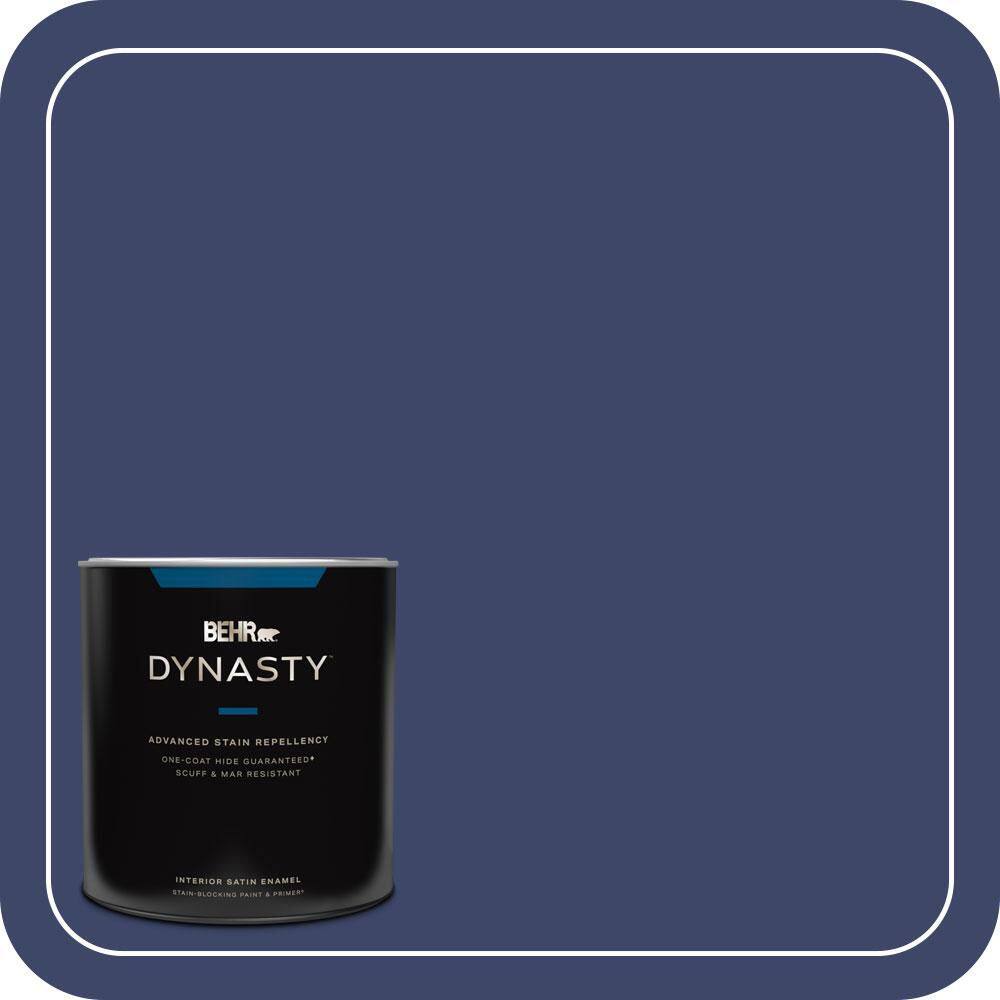 1 qt. #S-H-620 Midnight Sky Satin Enamel Interior Stain-Blocking Paint and Primer price history on PriceWatchPro