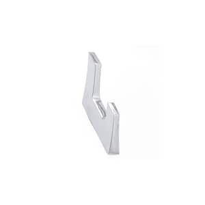 3-9/16 in. (91 mm) Chrome Contemporary Wall Mount Hook