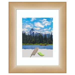 Eva Ombre Gold Narrow Picture Frame Opening Size 11 x 14 in. (Matted To 8 x 10 in.)