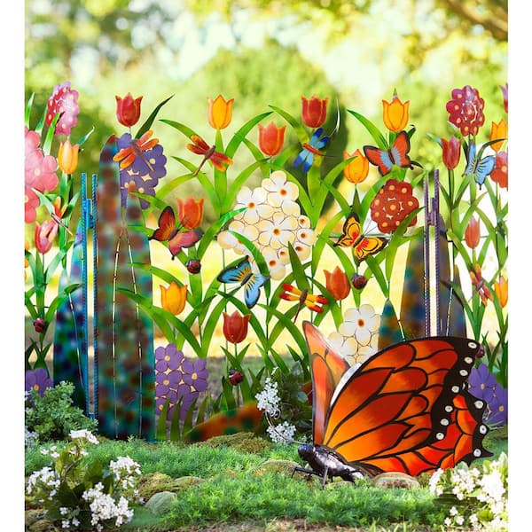 Hand Painted Metal Butterfly Hummingbird Rain Gauge for Garden Art Pile  Landscape Decoration - China Solar Light Stakes and Butterfly Garden Stakes  price