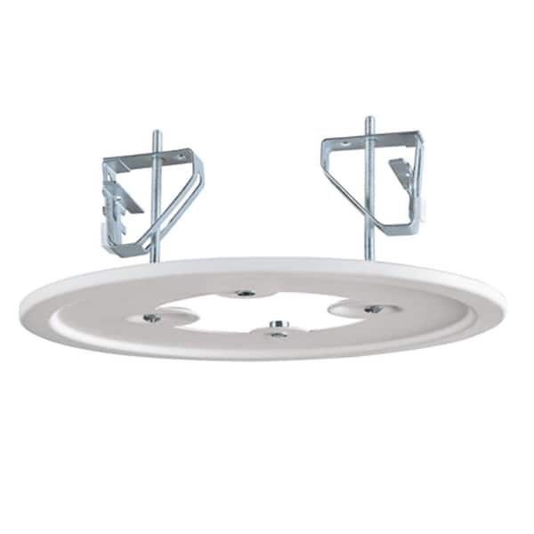 Hampton Bay 5 in. White Recessed Conversion Kit