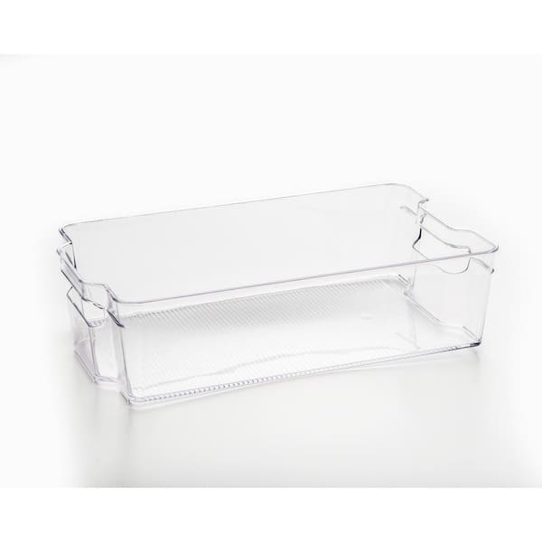 Large Acrylic Organizer Fridge Bin with Handle, 1 Pack, 1 Pack - Fry's Food  Stores