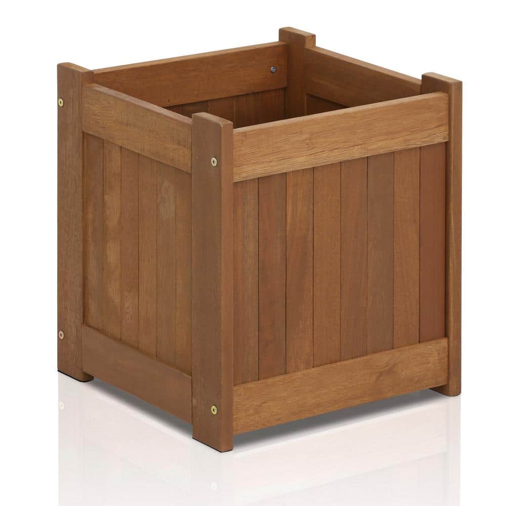 Tioman Natural Teak Hardwood Outdoor Flower Box