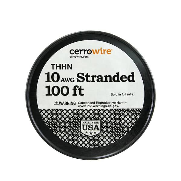 Shirbly 10 Gauge Wire - 100FT Red & 100FT Black 10 AWG Tinned