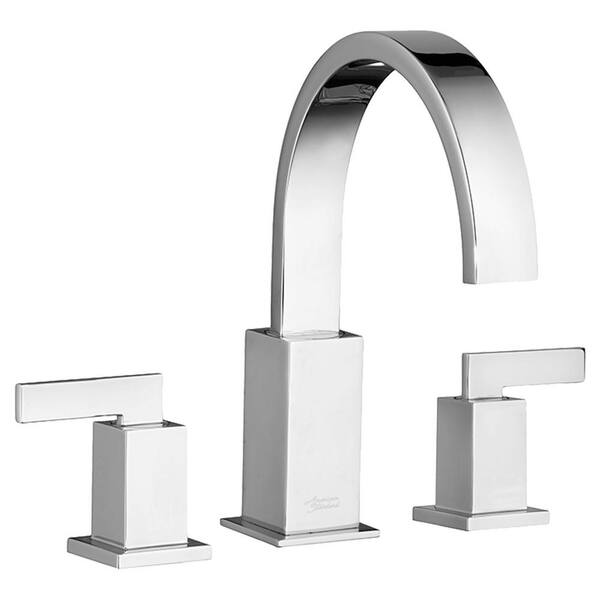 American Standard Times Square 2-Handle Deck-Mount Roman Tub Faucet for Flash Rough-in Valves in Polished Chrome