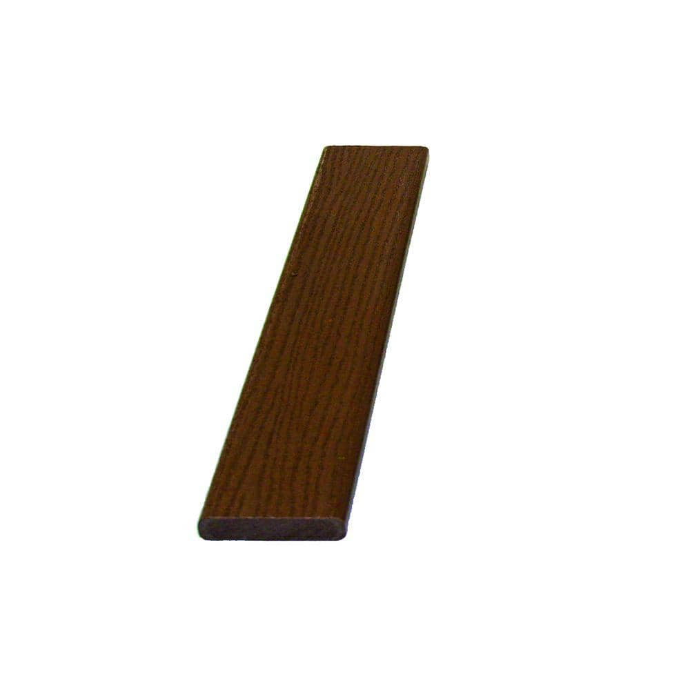 1 in. x 4 in. x 20 ft. Bend-A-Board Teak Brown Edging 100059386 - The Home  Depot