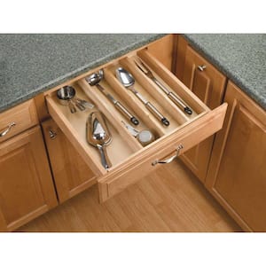 Tall Wood Utility Tray Insert