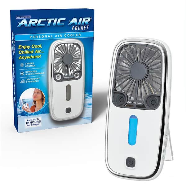 Personal Pocket 2CFM Portable Evaporative Cooler for 10 Sq. Ft.