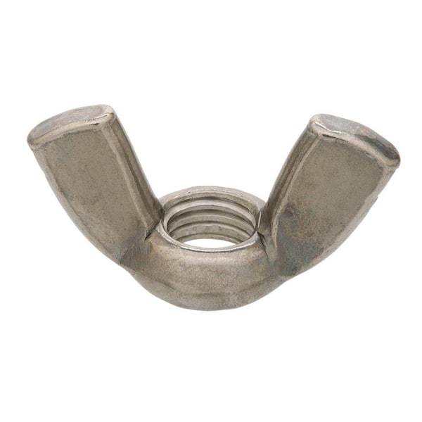 Everbilt M10-1.5 Stainless Steel Coarse Wing Nut