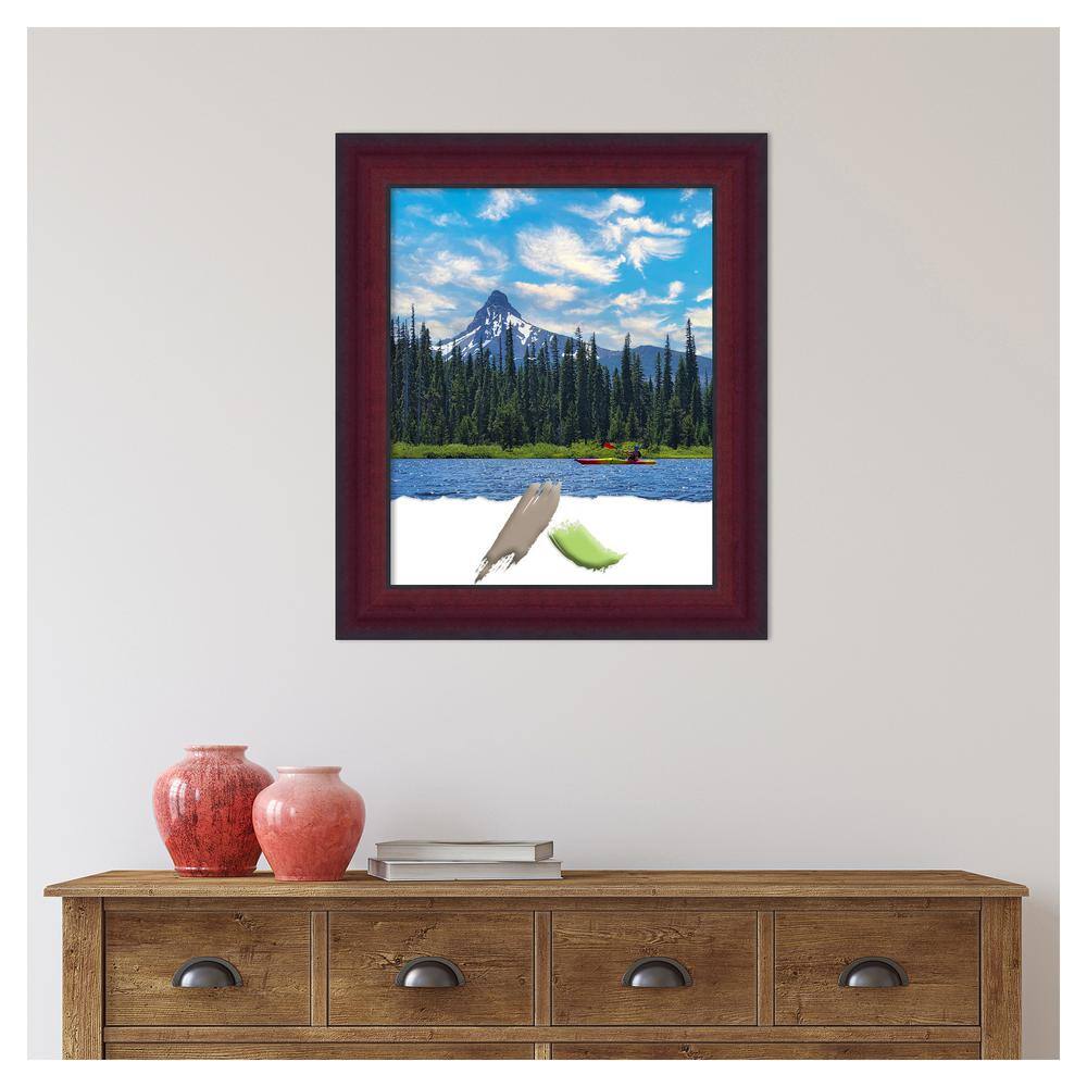 Classic Black and Cherry Wood Wall Picture Frame