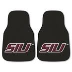 Southern Illinois University 18 in. x 27 in. 2-Piece Carpeted Car Mat Set