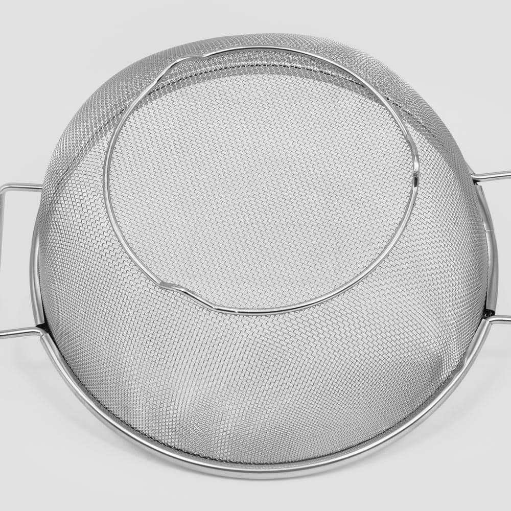 Stainless Steel Fine Mesh Colander with Resting Base