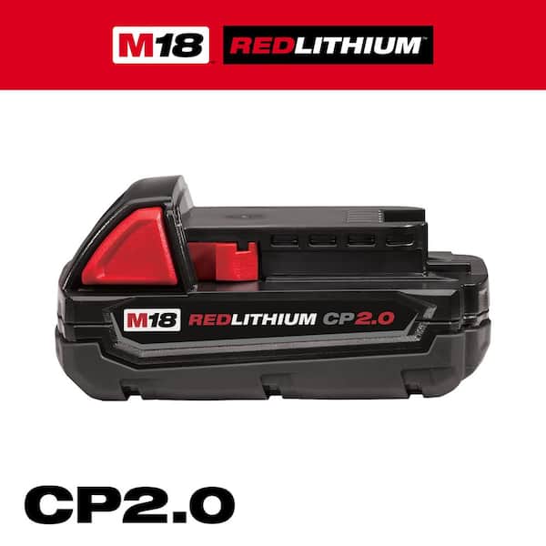Milwaukee M18 18-Volt 2.0 Ah Lithium-Ion Compact Battery