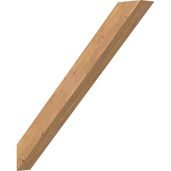 Ekena Millwork 3 1/2"W x 30"D x 30"H Traditional Smooth Knee Brace, Western Red Cedar