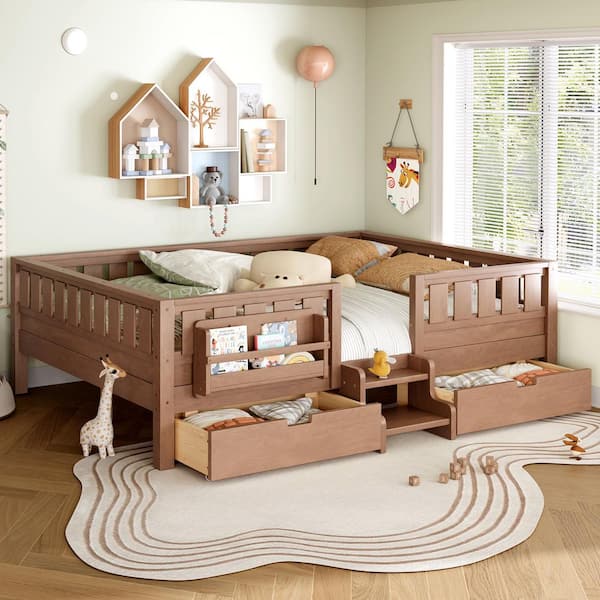 Harper & Bright Designs Platform Bed