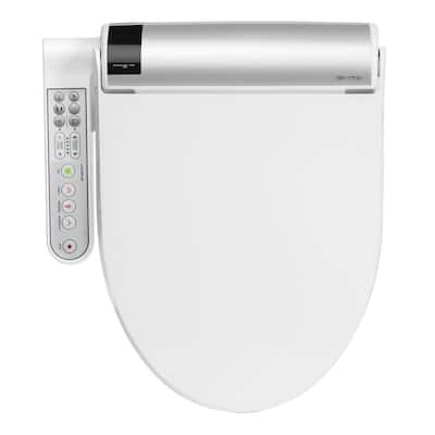 Advanced Bliss Electric Bidet Seat for Elongated Toilets in White