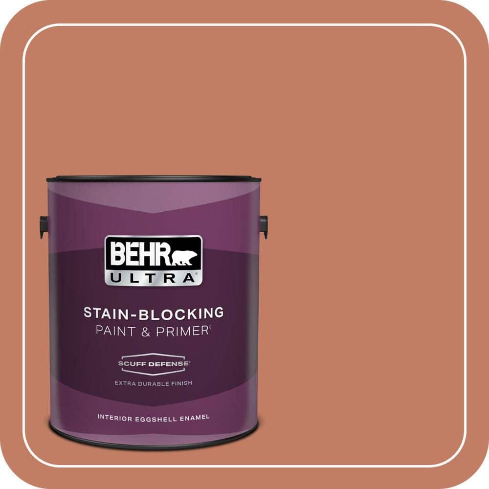 1 gal. #220D-6 Miami Spice Extra Durable Eggshell Enamel Interior Paint & Primer price history on PriceWatchPro