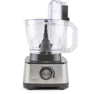 13-Cup Black and Stainless Food Processor