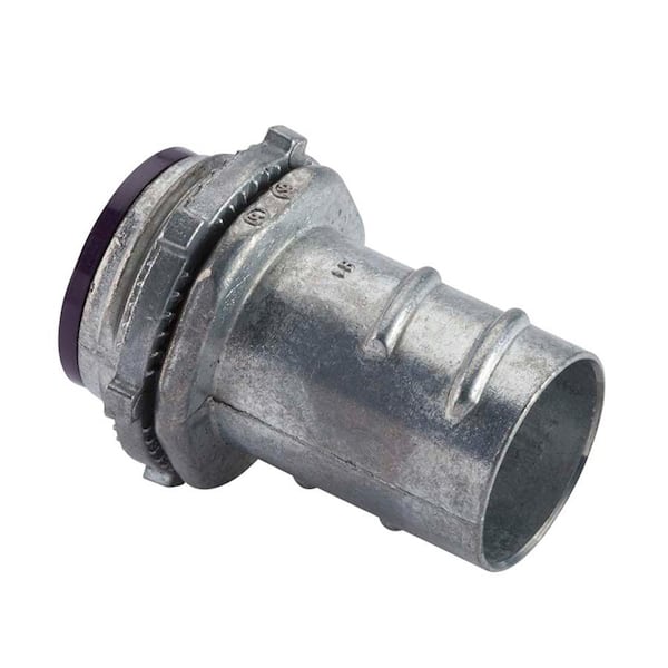 Halex 1 in. Standard Fitting Flexible Metal Conduit (FMC) Screw-in Connector