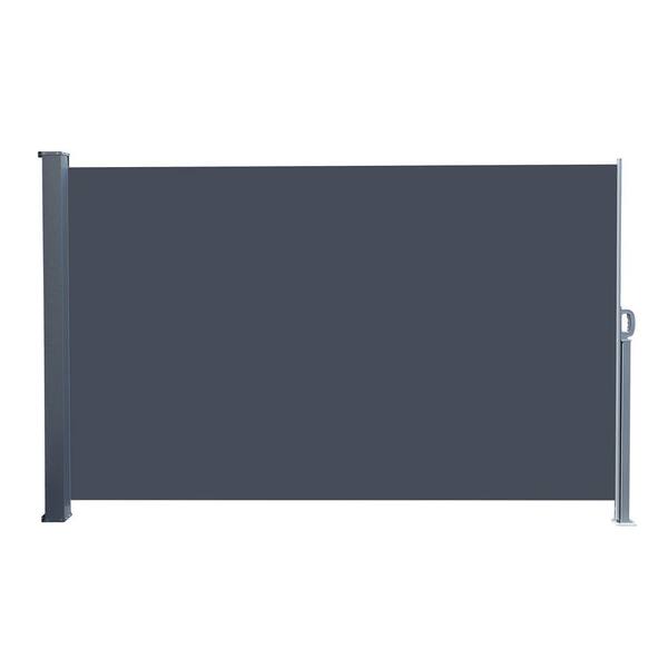 TIRAMISUBEST 118 in. x 71 in. Terrace Windshield Isolation Canopy Side ...