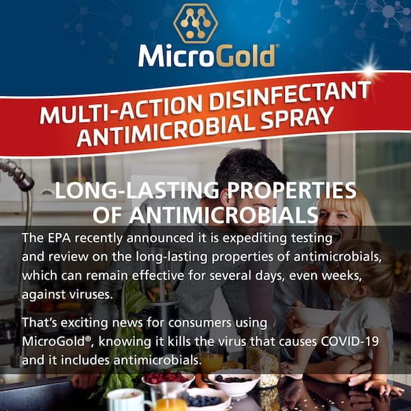 Multi-Action Disinfectant Antimicrobial Spray