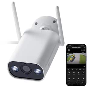Eagle 2K Outdoor Wired Camera - IP65, Starlight Sensor and Night Vision, Motion Detection, 2-Way Audio, 4MP, Spotlight
