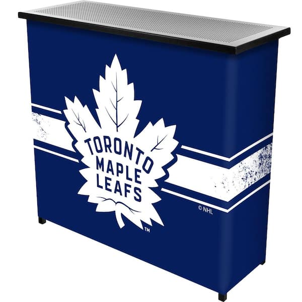 Unbranded Toronto Maple Leafs Logo Blue 36 in. Portable Bar