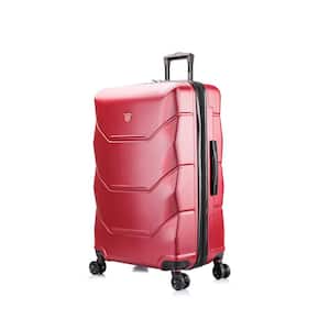 Zonix 30 in. Wine Lightweight Hardside Spinner Suitcase