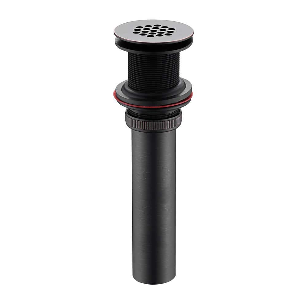 1-1/2 in. Brass Bathroom and Vessel Sink Grid Drain Strainer with No Overflow in Oil Rubbed Bronze price history on PriceWatchPro