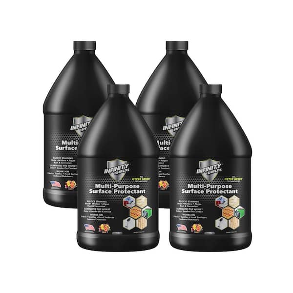 Infinity Shields 1 Gal. Mold and Mildew Long Term Control Blocks and Prevents Staining (Floral) (Case of 4)