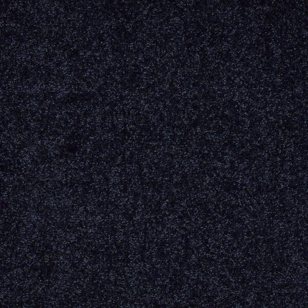 Home Decorators Collection 8 in. x 8 in. Texture Carpet Sample - Full Bloom II - Color Winter Night