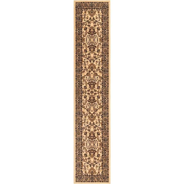 Unique Loom Washington Sialk Hill Area Rug - 9' 10 x 13' Ivory