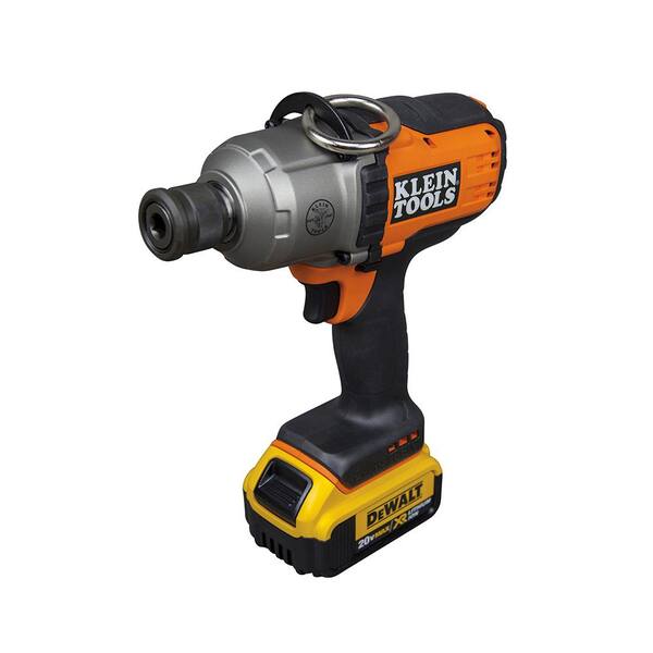 Klein Tools 20-Volt Brushless Cordless 7/16 in. Impact Wrench with ...