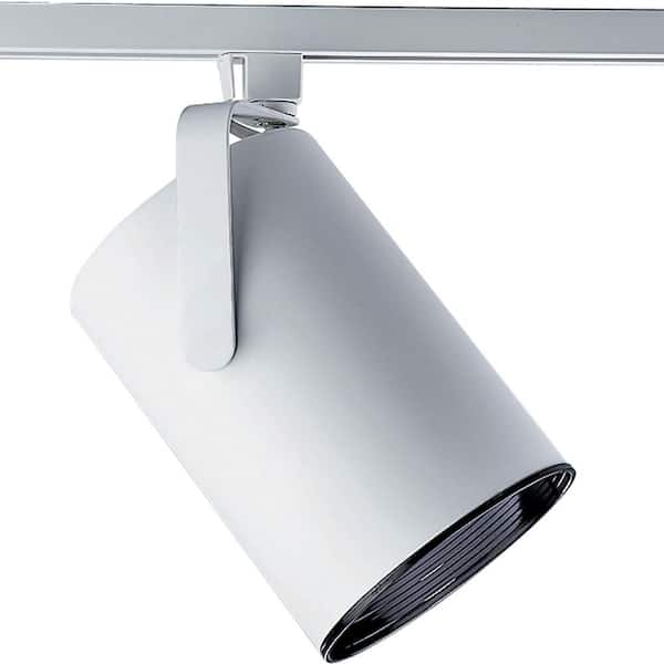 Progress Lighting Alpha Trak Collection 1-Light White Track Lighting Head
