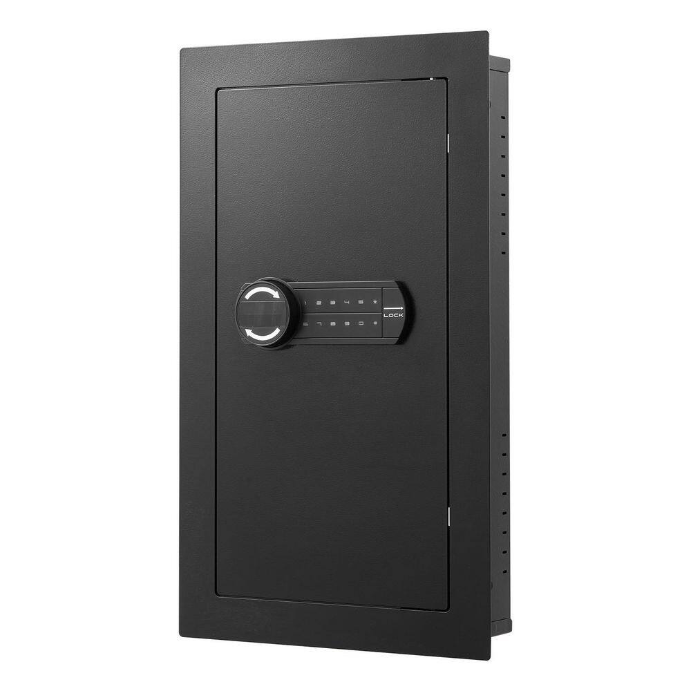 3-Tier Wall Safe, Q235 Steel Hidden In-Wall Safe with Password and Key LED Light, 2 Adjustable Shelves and 5 Key Holders price history on PriceWatchPro