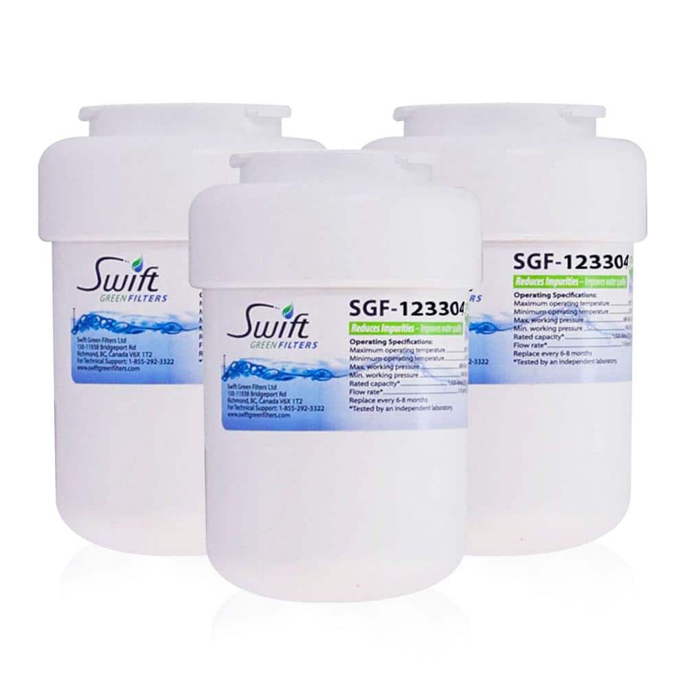 Swift Green Filters SGF-123304 Compatible Refrigerator Water Filter for Amana 1252704, EFF-6021A, 46-9014 (3 PacK) -  SGF -123304-3P